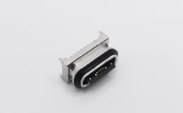 usb type-c充电接口 防水结构 大电流设计找[双盟电子]